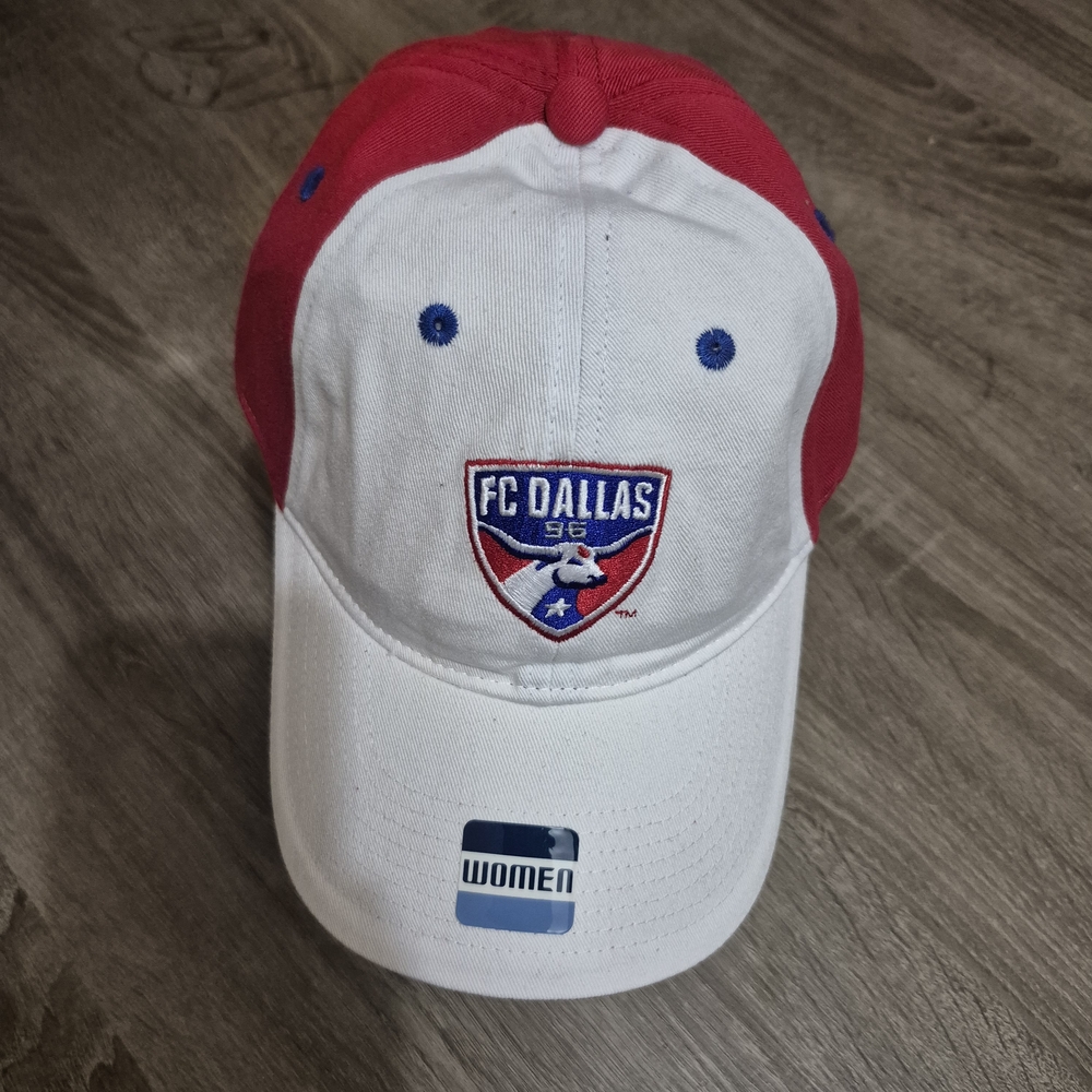 FC Dallas Red and White Cap